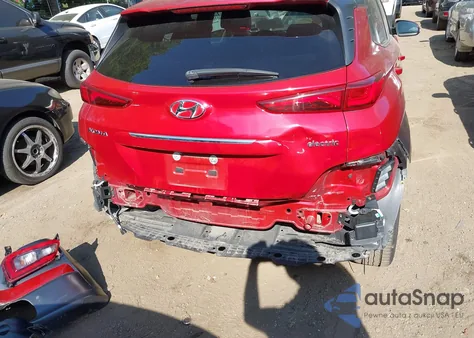 2021 Hyundai Kona Electric Ultimate z USA, uszkodzony, nr VIN KM8K53AG7MU112196